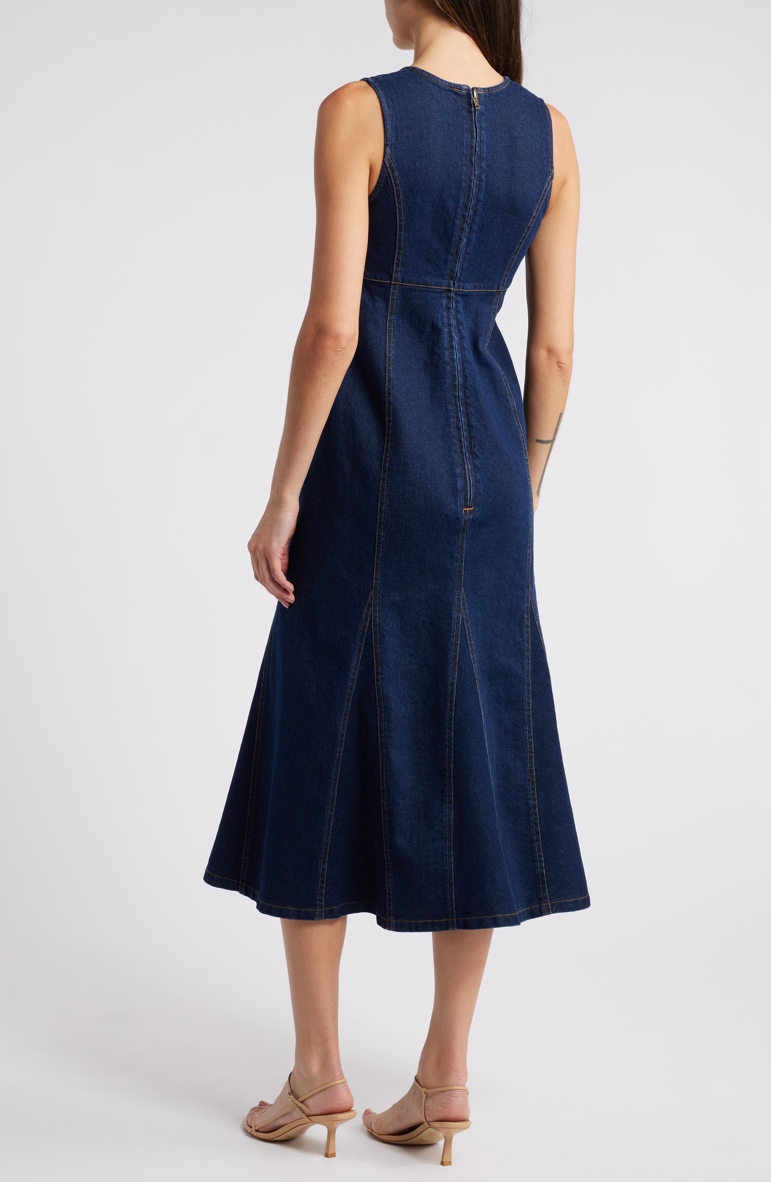 Minna Denim Dress - image 2