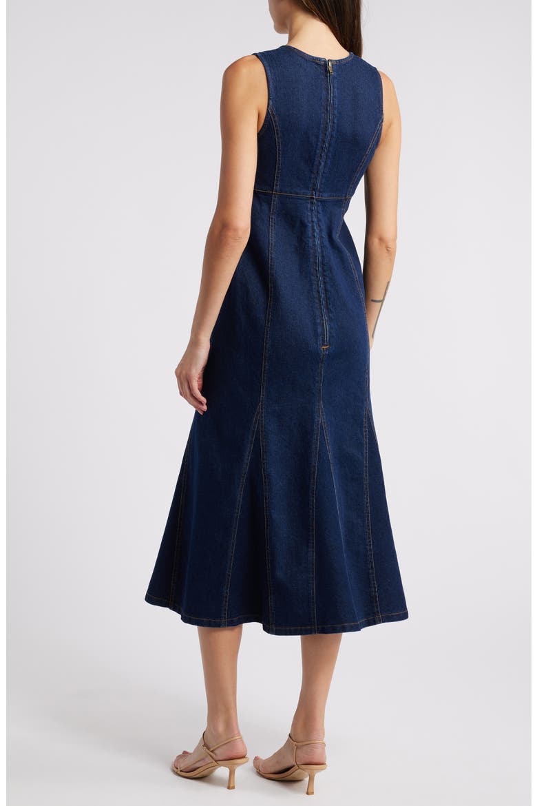 Minna Denim Dress, Alternate, color, RINSE INDIGO