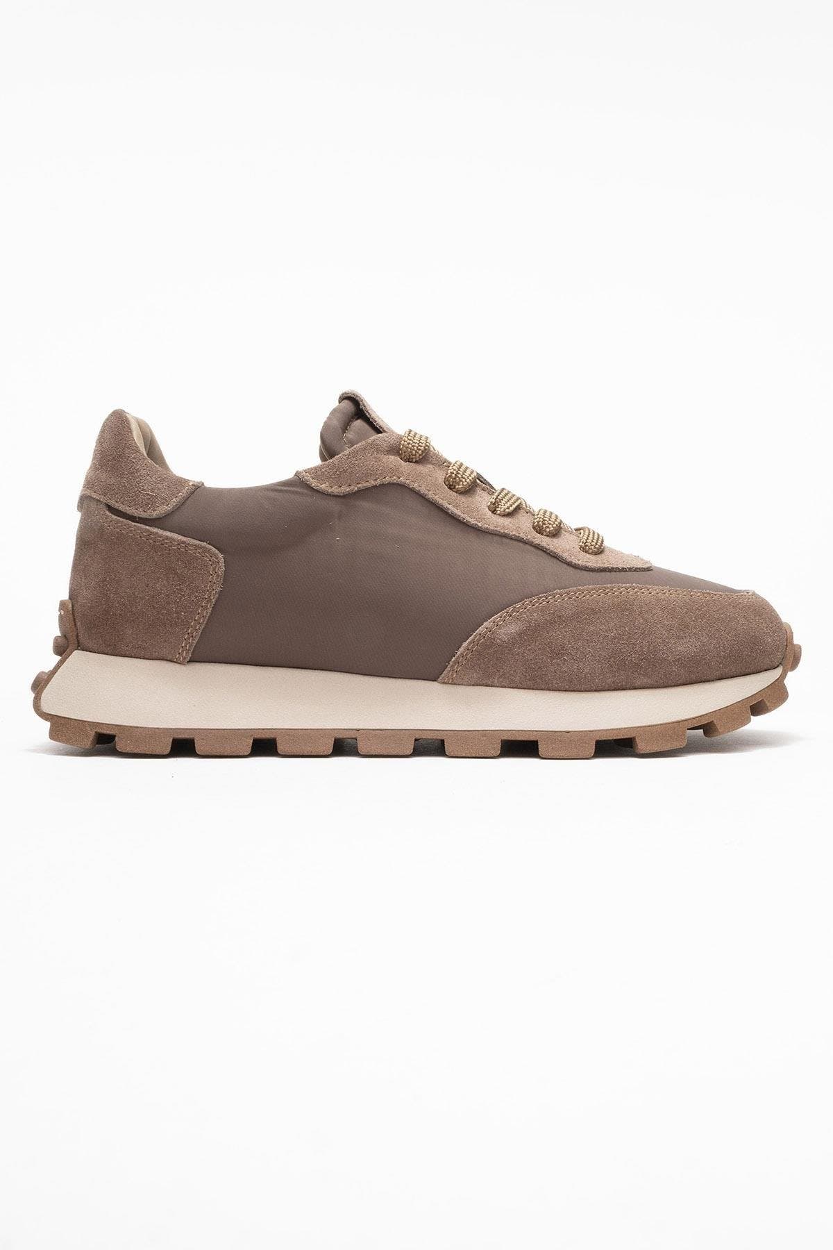 Forever & Always Shoes Amanda Leather Sneakers, Alternate, color, Light Brown Leather
