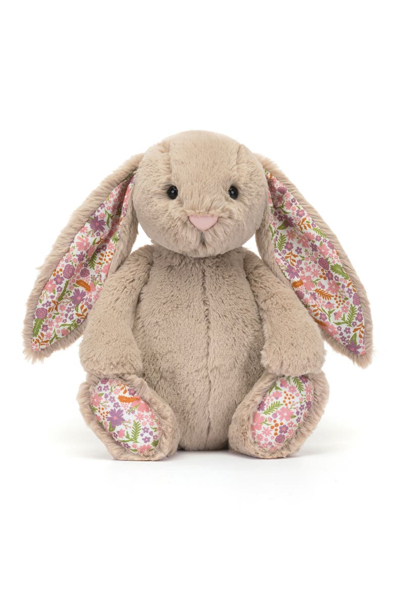 Petal Blossom Bunny Stuffed Animal, Alternate, color, BEIGE