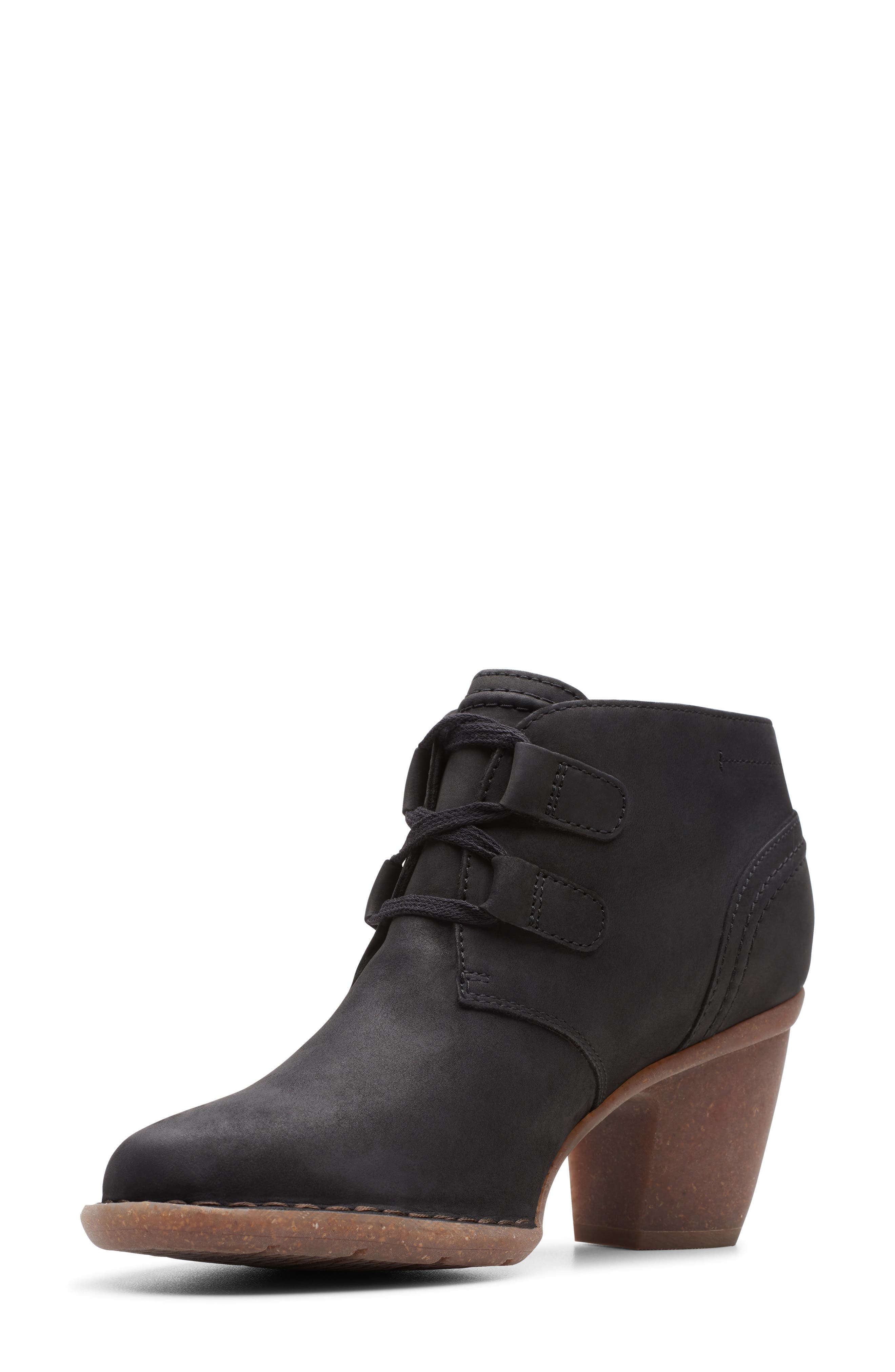 Clarks<sup>®</sup> Carleta Lyon Ankle Boot, Alternate, color, 