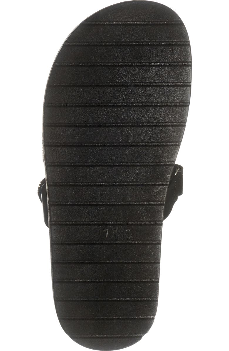 TOP MODA Kemper Rhinestone Embellished Slide Sandal, Alternate, color, Black