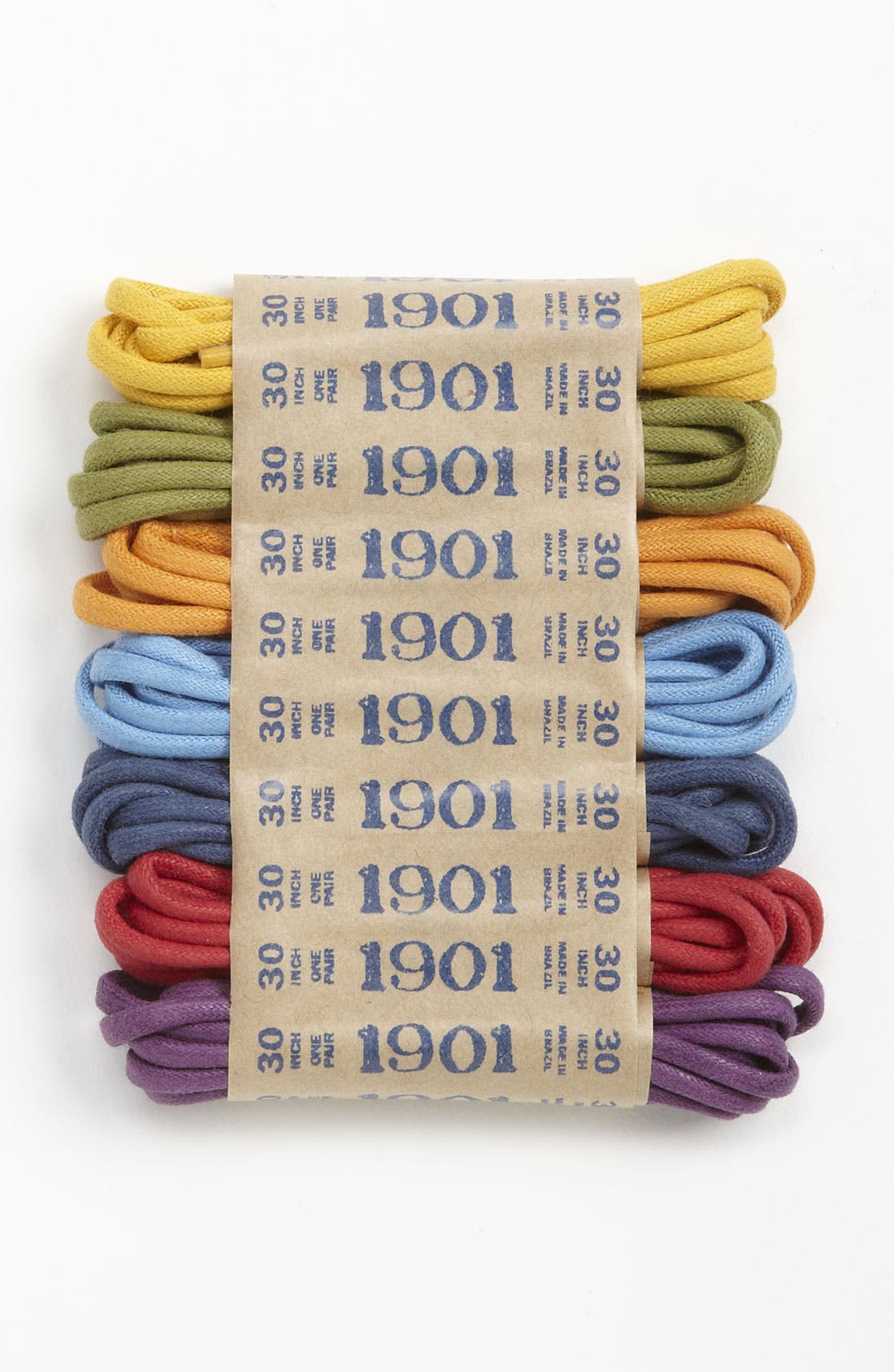 30 Inch Multicolor Shoelaces, Main, color, MULTI