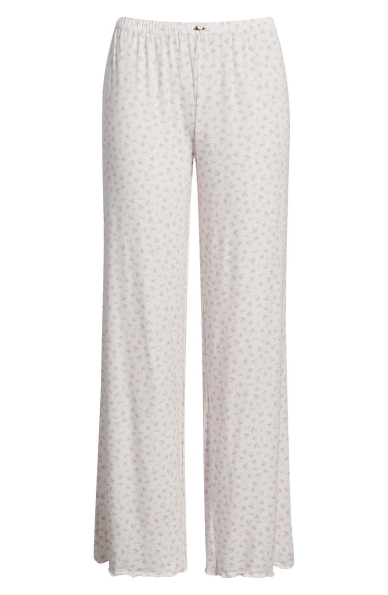 HAPPY CAMP3R Sugar Plum Olivia Wide Leg Sweatpants, Main, color, Baby Pink