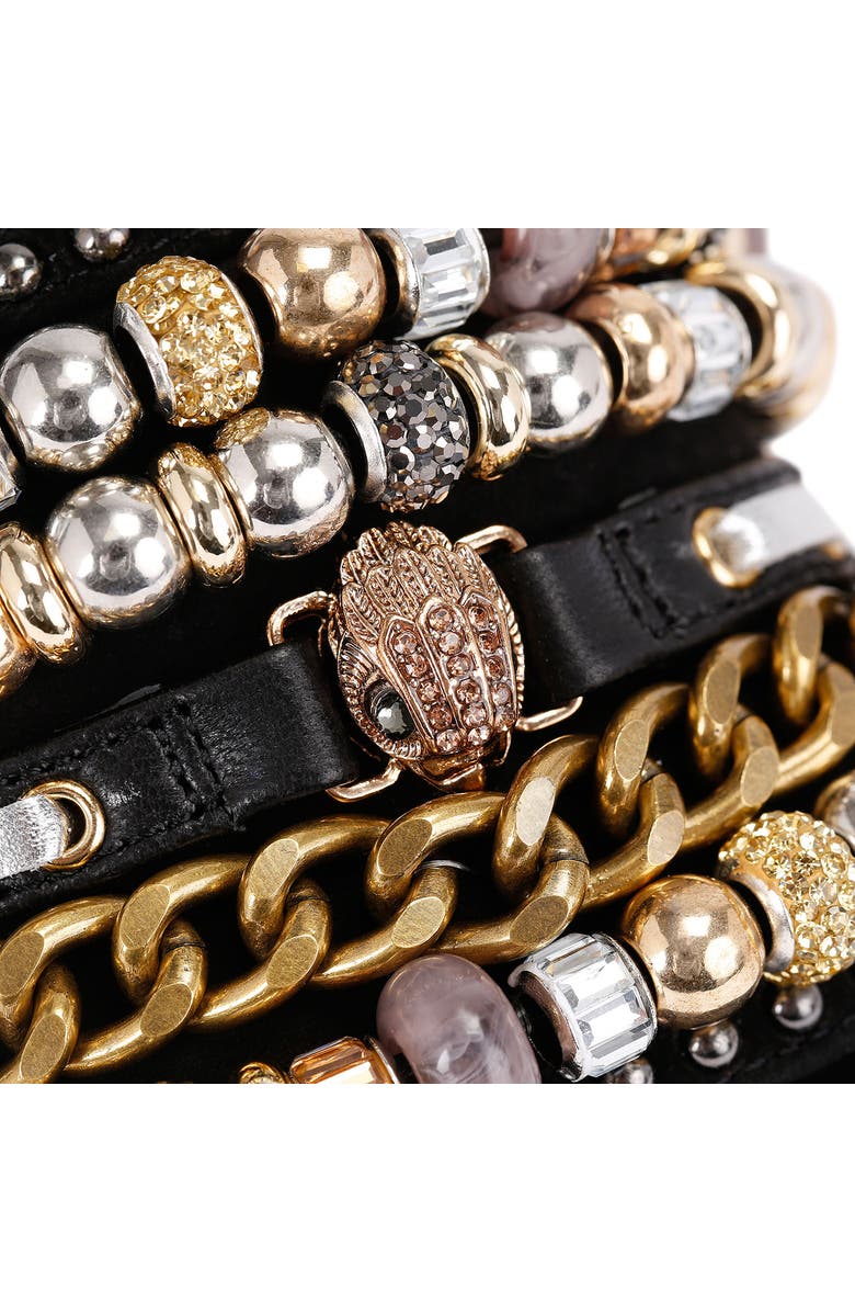 Kurt Geiger London Southbank Slide Sandal, Alternate, color, Charcoal