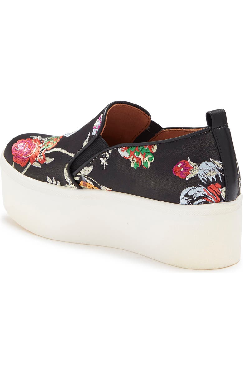 Golo Vivian Embroidered Platform Slip-On Sneaker, Alternate, color,