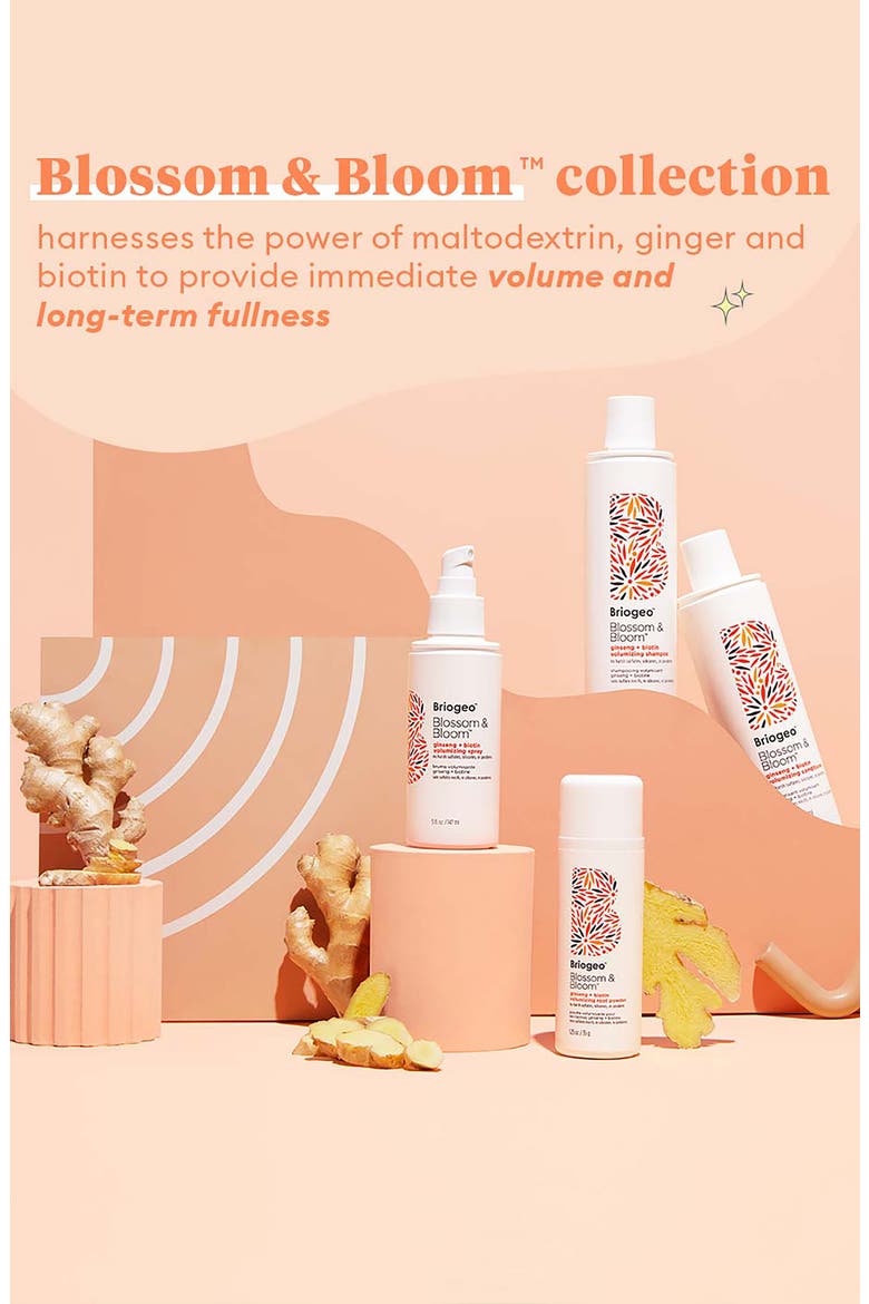Blossom & Bloom Ginseng + Biotin Volumizing Shampoo, Alternate, color, NO COLOR