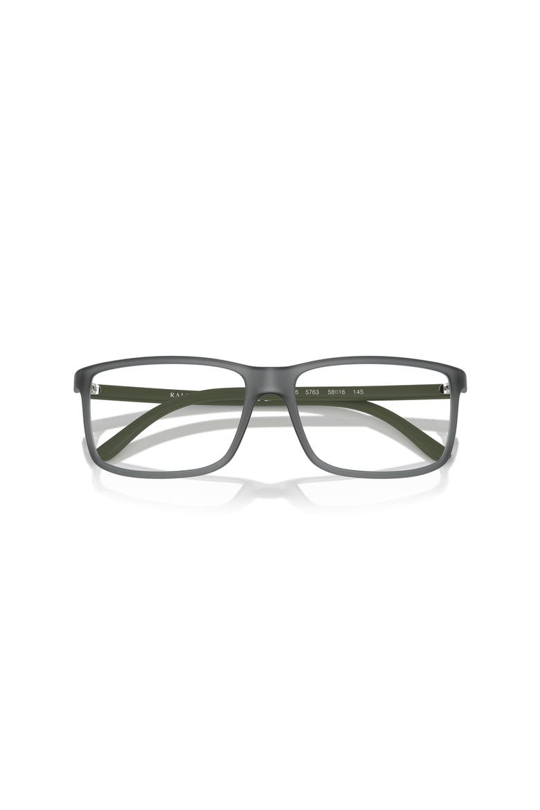 55mm Rectangle optical glasses, Alternate, color, Grey