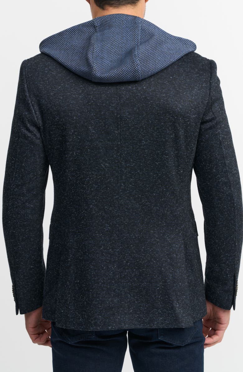 Robert Graham The Jetset VI Woven Sport Coat with Removable Hooded Bib, Alternate, color, 