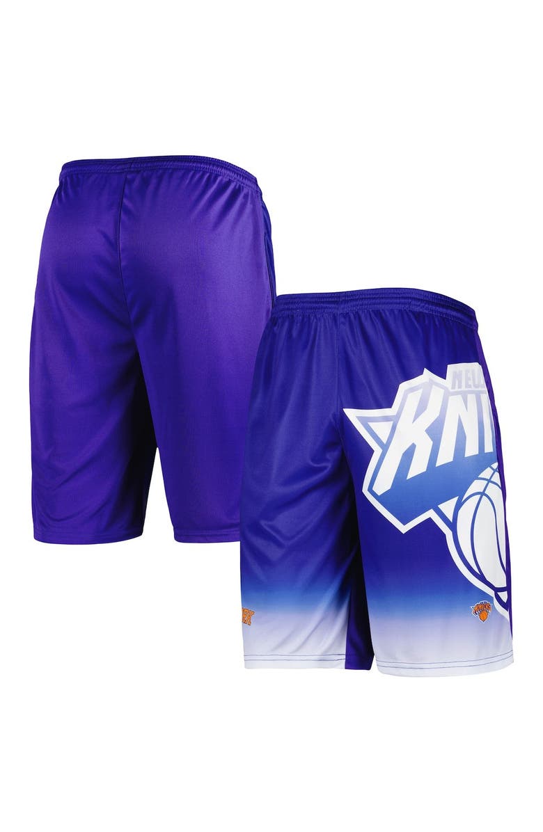 FANATICS Men's Fanatics Branded Blue New York Knicks Graphic Shorts, Main, color, Blue
