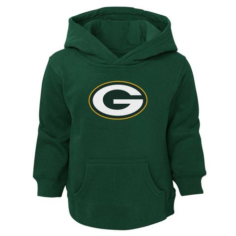 Toddler Green Green Bay Packers Logo Pullover Hoodie