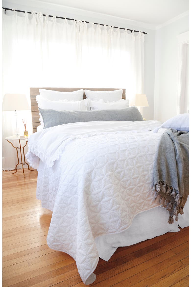Montauk Throw Blanket, Alternate, color, OCEAN