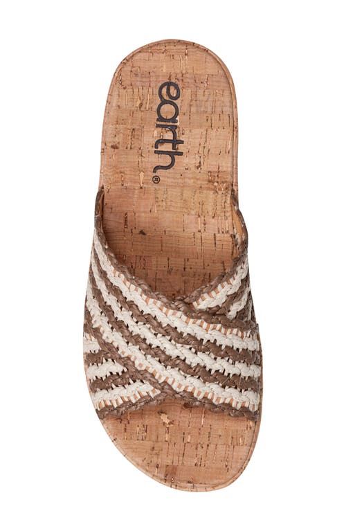 Earth ® Serento Wedge Sandal In Gray