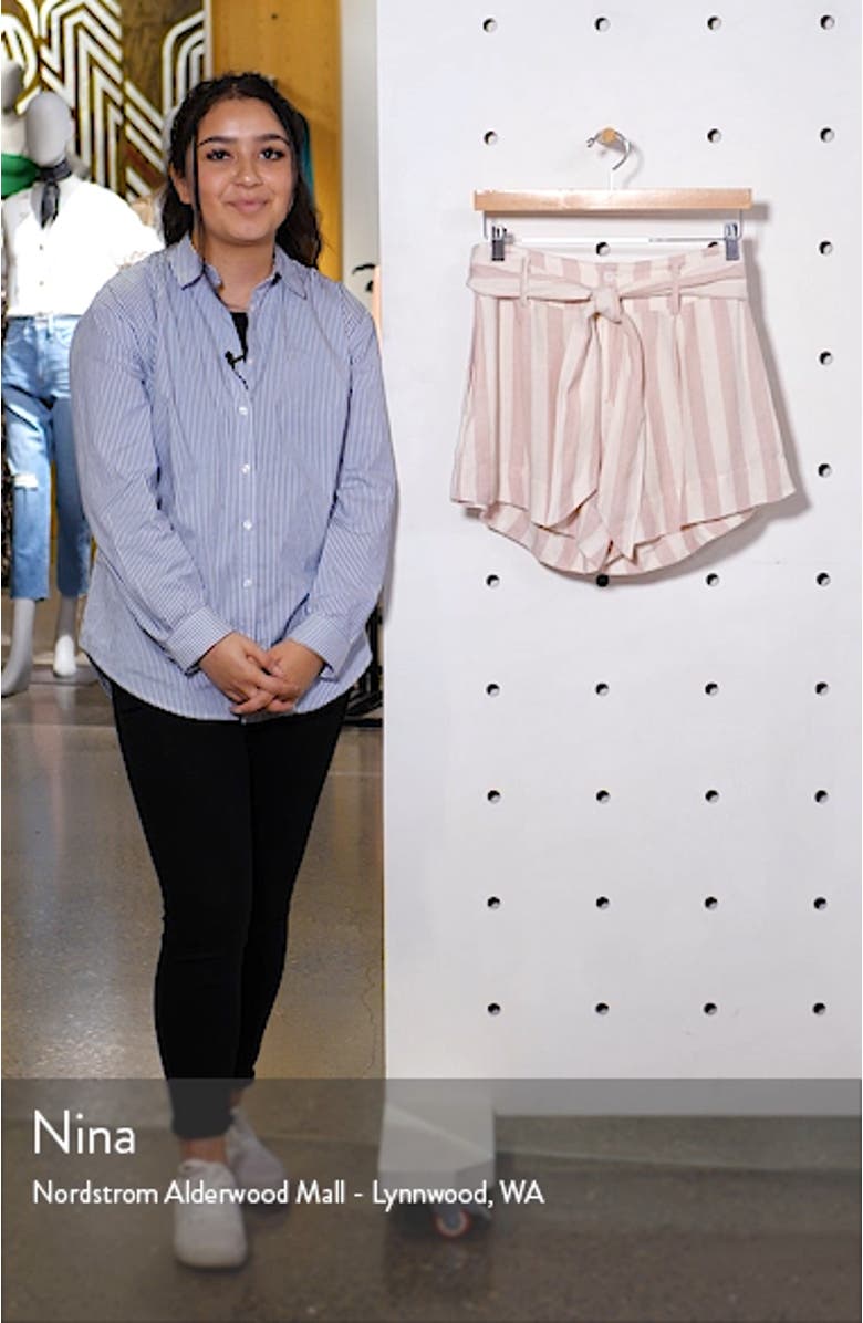 Katy Stripe Shorts, sales video thumbnail