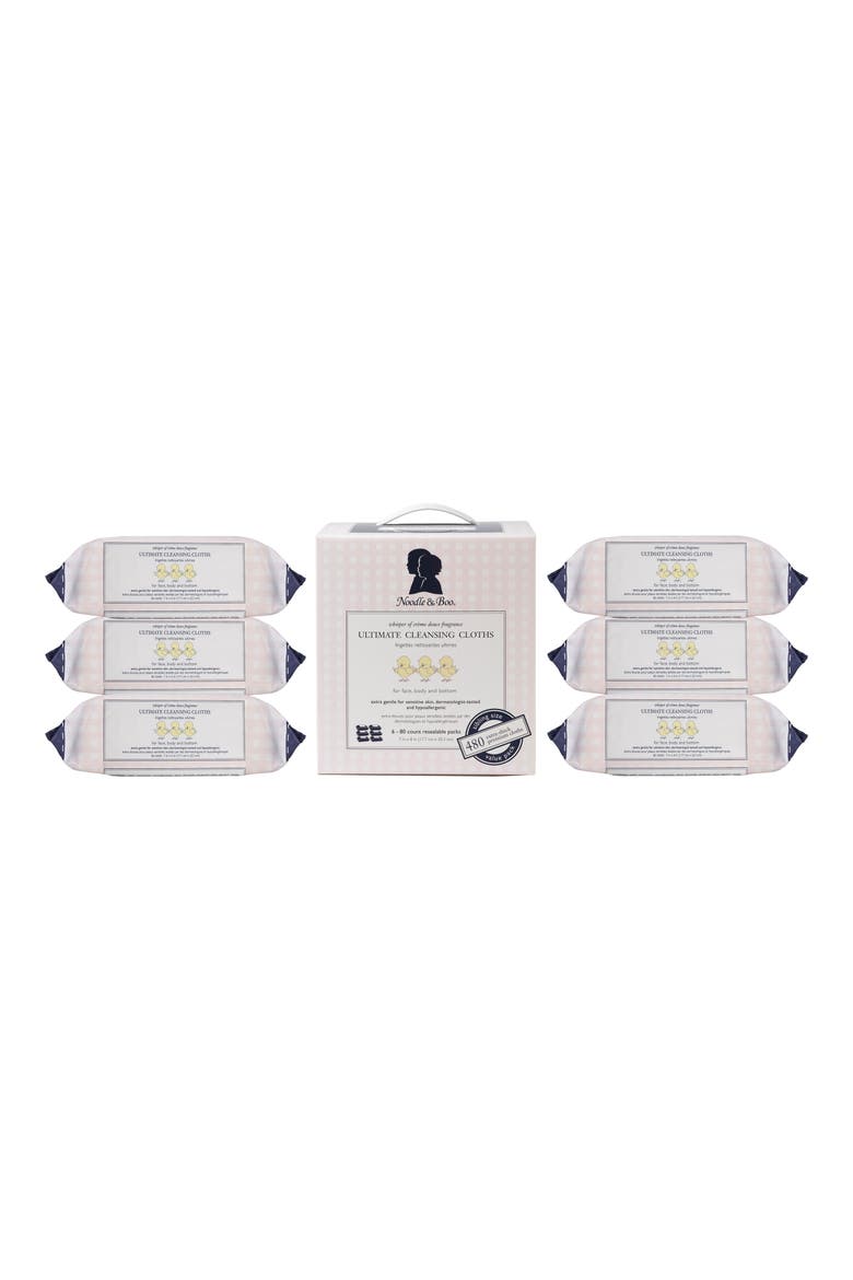 6-Pack Ultimate Cleansing Cloths, Alternate, color, WHITE