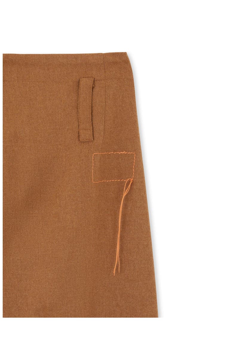 Farrah Pences Flannel Trousers, Alternate, color, CAMEL