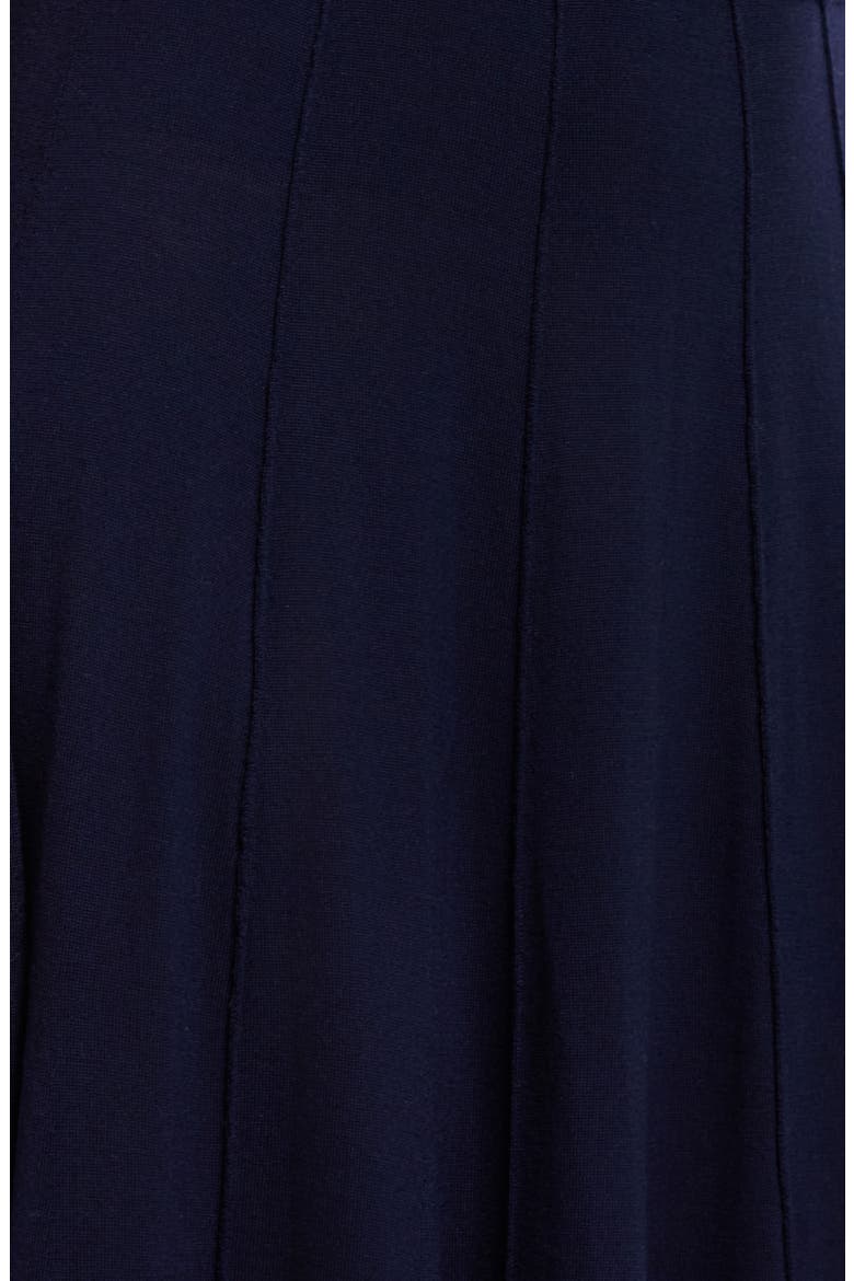 Seamed Wool Maxi Skirt, Alternate, color, BLUE NIGHTS