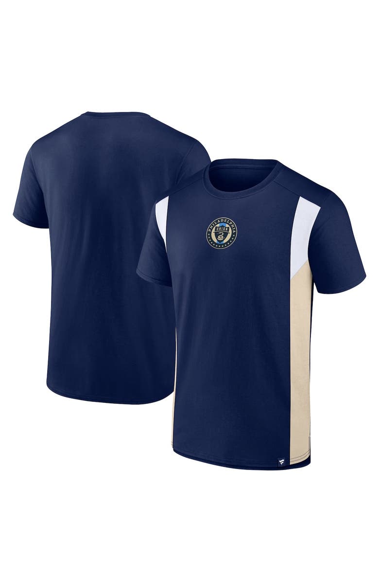 FANATICS Men's Fanatics Navy Philadelphia Union Golden Goal T-Shirt, Alternate, color,