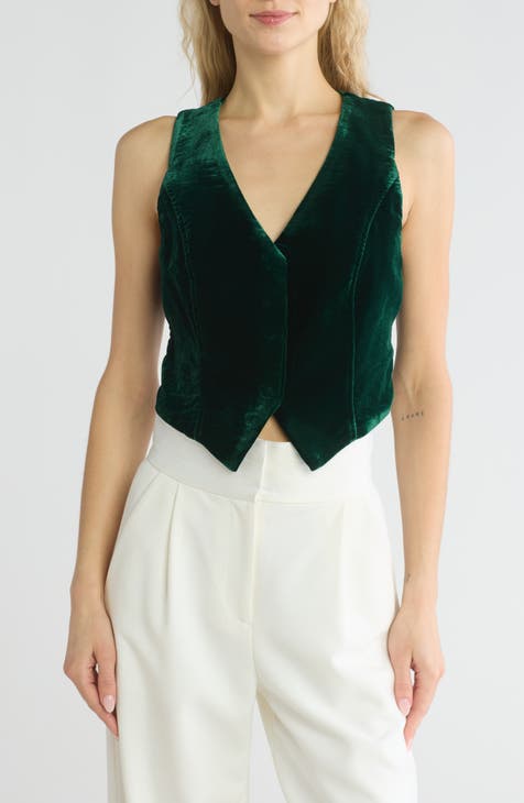 Women's Velvet Vests | Nordstrom Rack