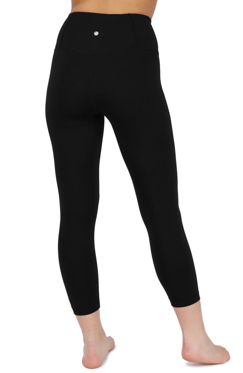 90 DEGREE BY REFLEX Powerflex High Rise Capri Leggings, Alternate, color,