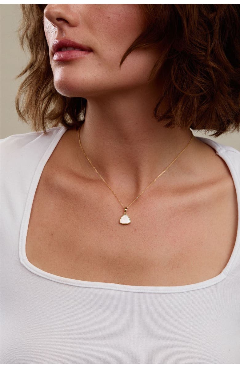 Set & Stones Wren Necklace, Alternate, color, Gold