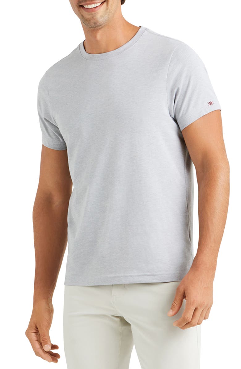 Rhone Element Organic Cotton Blend T-Shirt, Main, color, Heather Gray