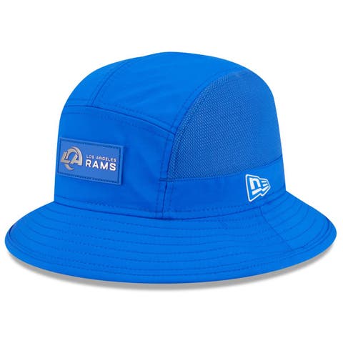 Men's New Era Royal Los Angeles Rams 2025 Sideline  Bucket Hat