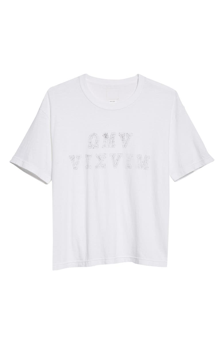 VISVIM Men's Oversize Alumni Graphic Tee, Alternate, color,
