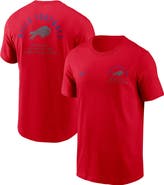 Nike Men's Nike Red Buffalo Bills Split Logo T-Shirt