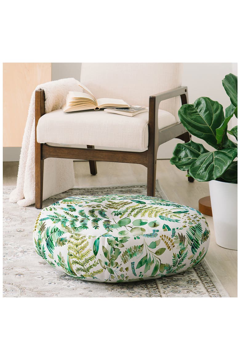 NINOLA DESIGN BOTANICAL COLLEC Floor Cushion, Alternate, color, MULTI