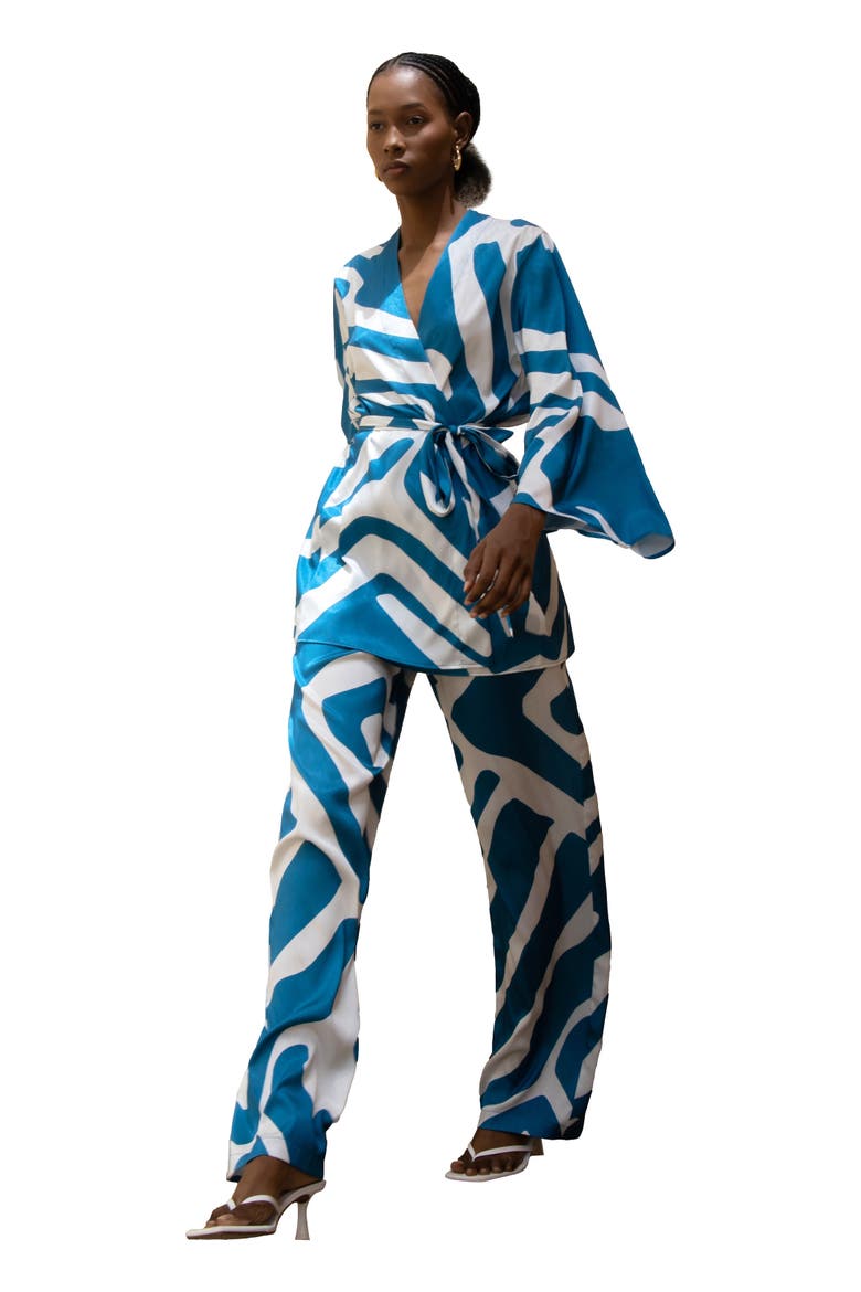 Leer Pants, Alternate, color, Lava Blu