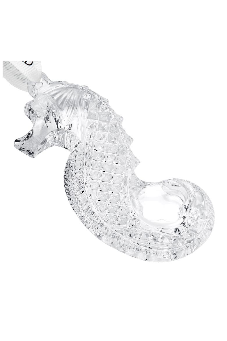 Seahorse Crystal Ornament, Alternate, color, NO COLOR