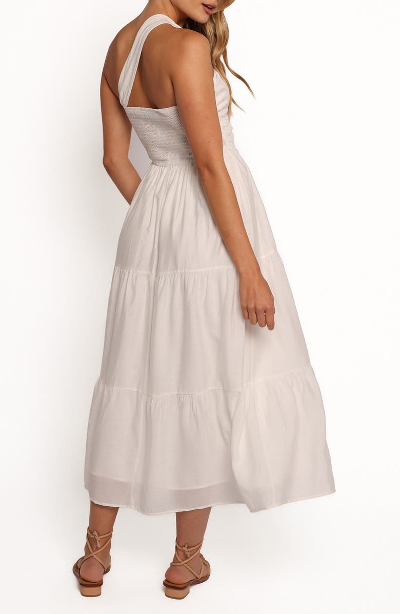 Petal & Pup Vinnie One-Shoulder Maxi Dress, Alternate, color, White