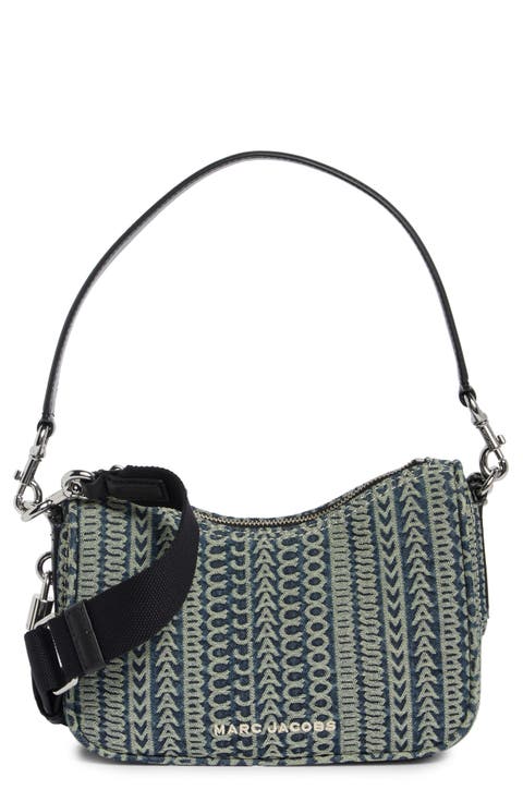 Small Drifter Monogram Denim Shoulder Bag