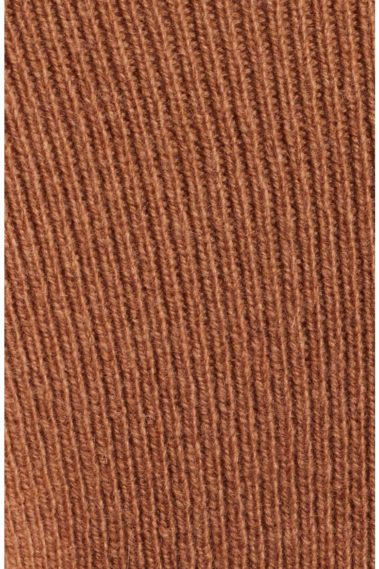 Madison Wool Drape Cardigan, Alternate, color, CHESTNUT