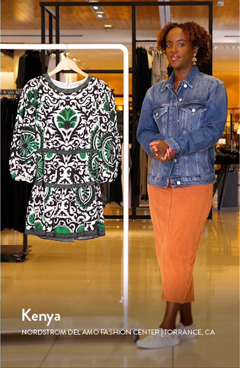 Shayla Pleated Long Sleeve Tiered Dress, sales video thumbnail