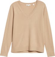 Vince Weekend V-Neck Cashmere Sweater