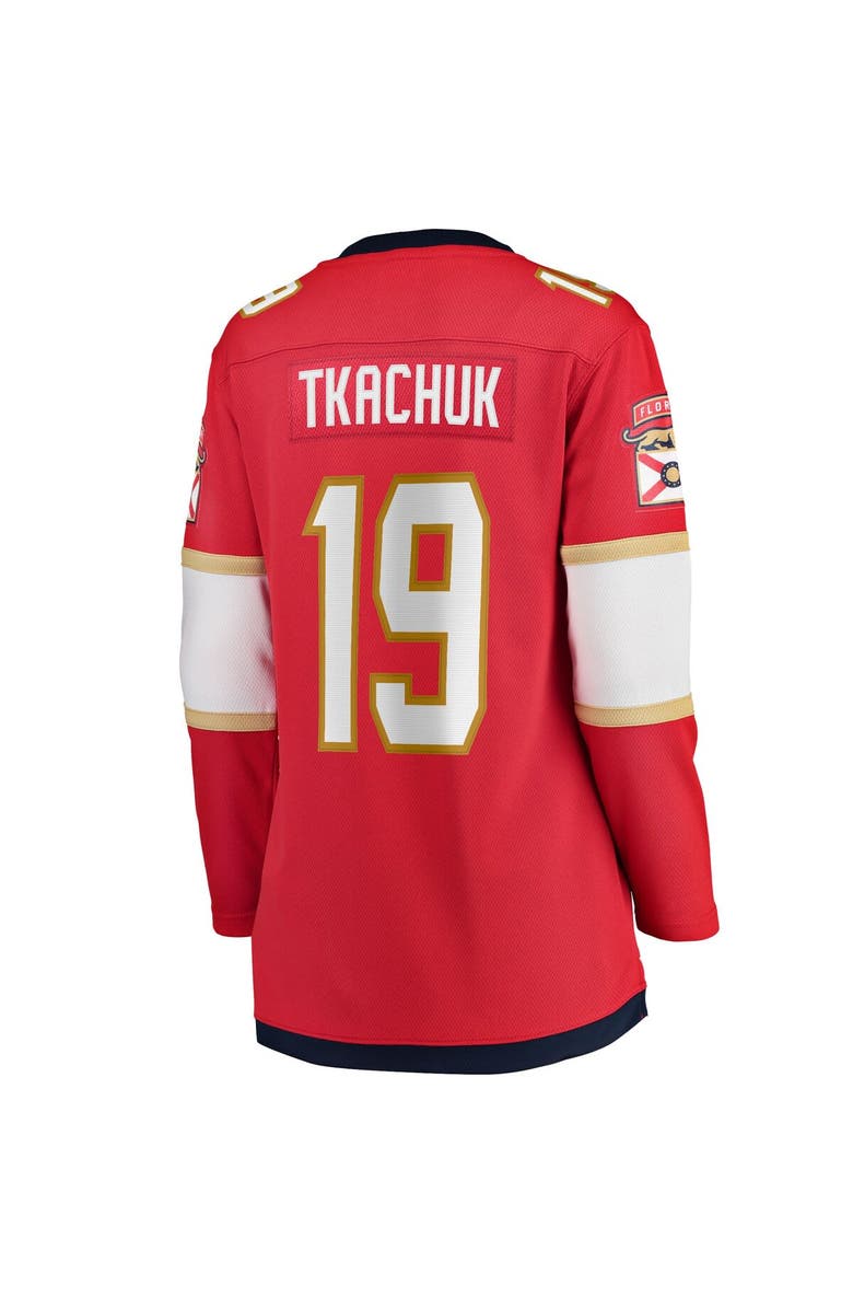 FANATICS Women's Fanatics Matthew Tkachuk Red Florida Panthers Home Breakaway Player Jersey, Alternate, color, Red