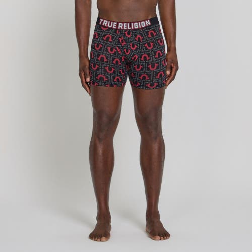 True Religion Boxer Briefs Stretch Underwear Pack Of 4 In Multi