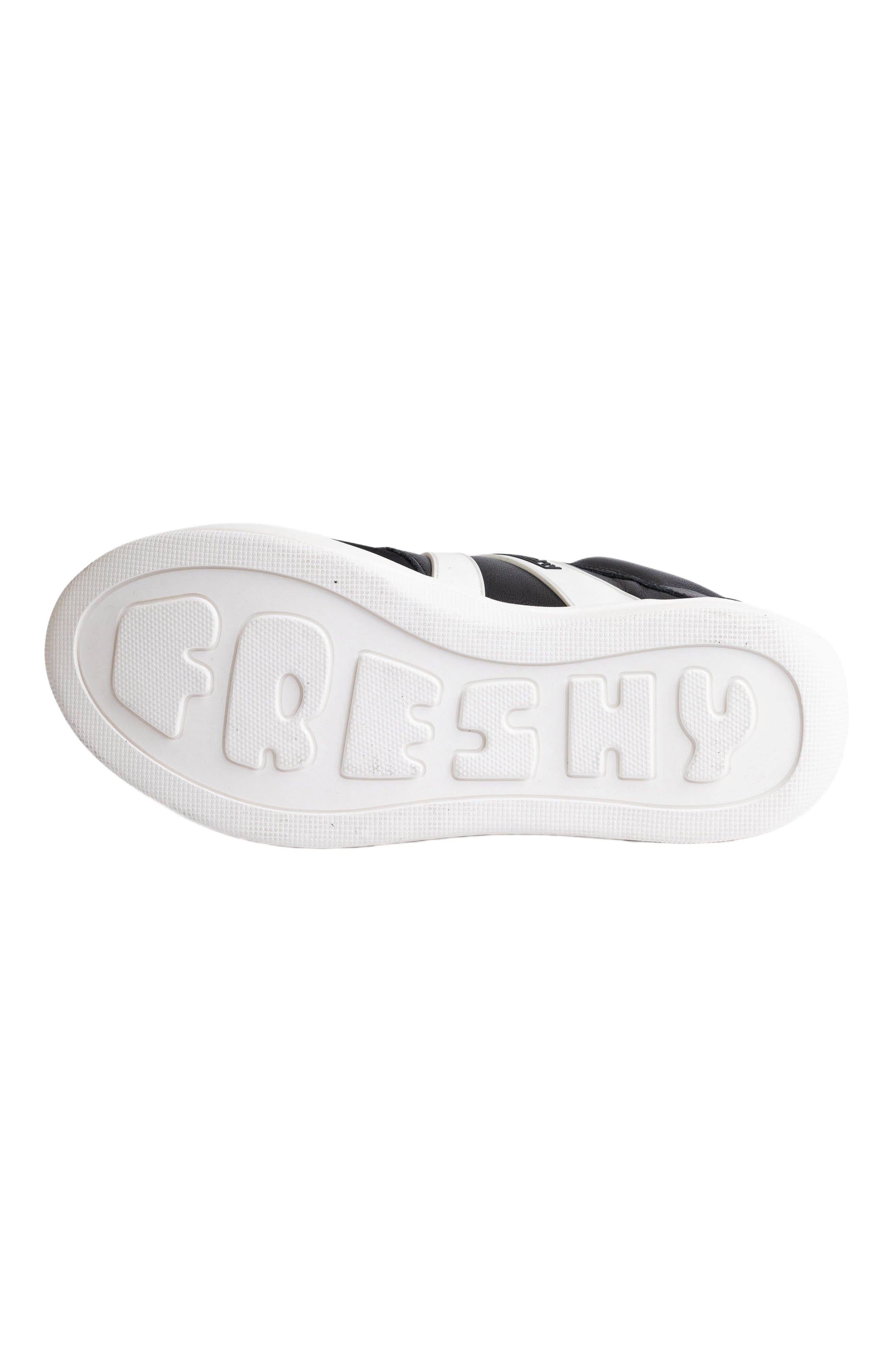 Freshy Supafly Nites Sneaker, Alternate, color, Black/White