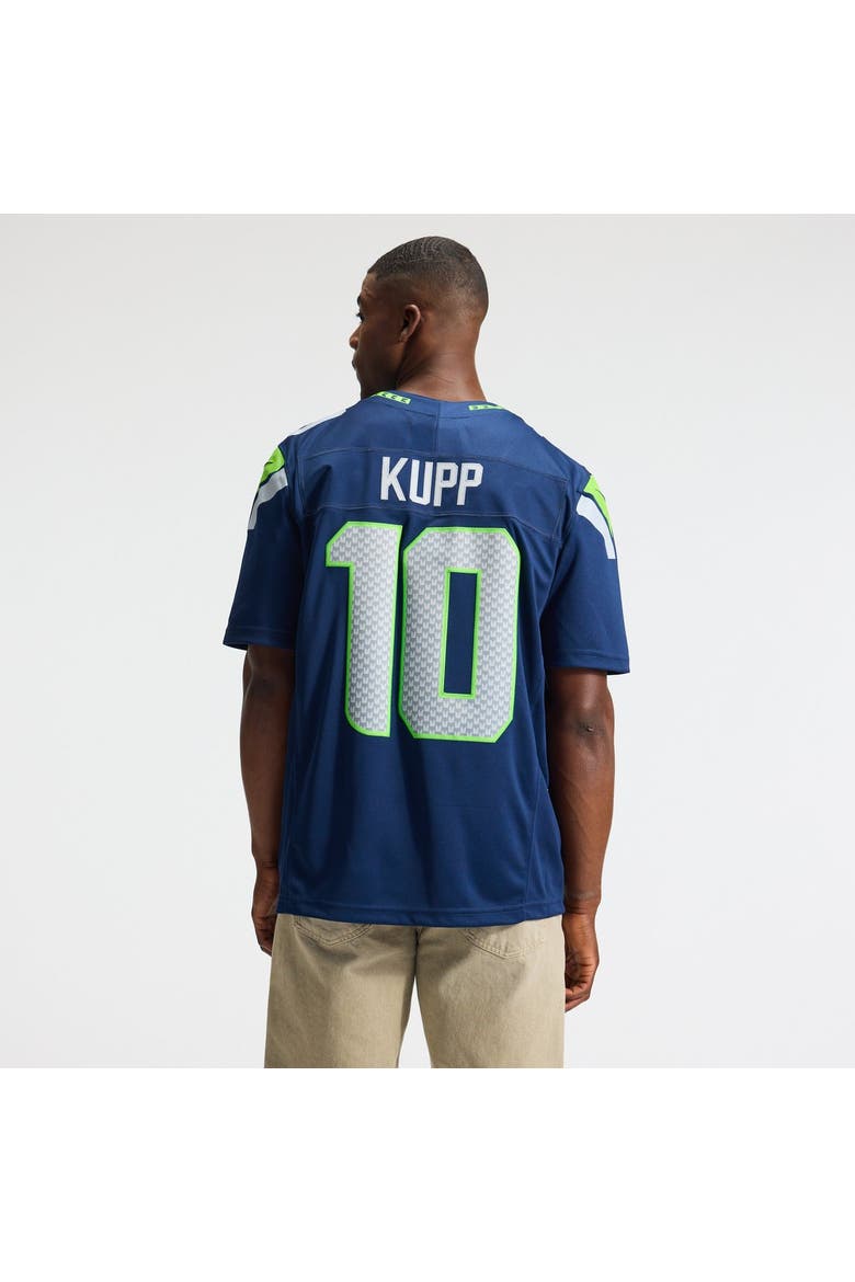 Men's Nike Cooper Kupp College Navy Seattle Seahawks Team Vapor F.U.S.E. Stitched Limited Jersey, Alternate, color, College Navy