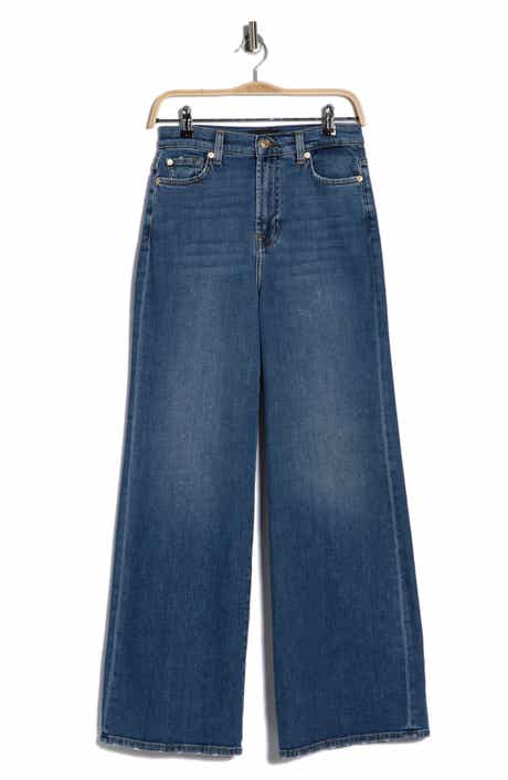7 For All Mankind Ultra High Waist Wide Leg Jeans