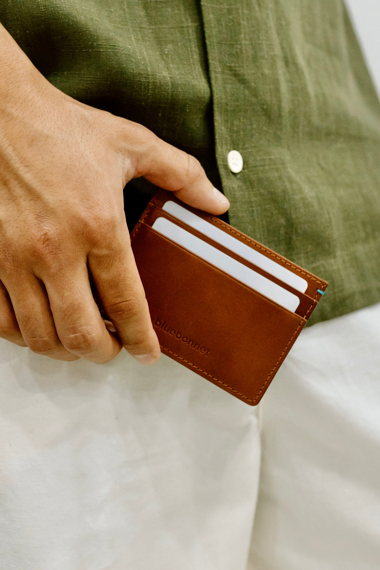 The Toscano Italian Leather Card Wallet, Alternate, color, Tuscan Tan