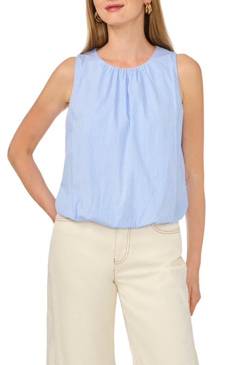 Stripe Sleeveless Top