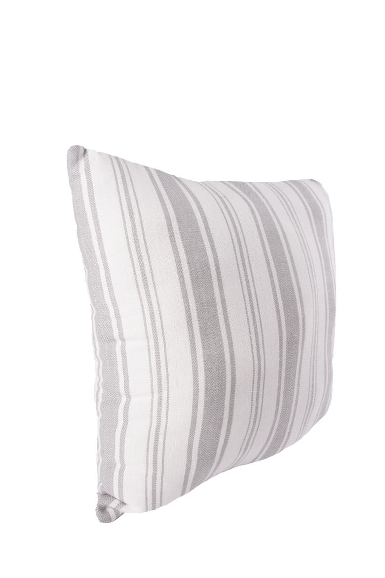 Savannah Stripe Throw Pillow, Alternate, color, Blue