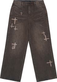 RtA Franco Wide Leg Jeans