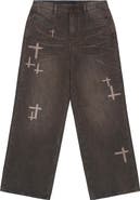 RtA Franco Wide Leg Jeans