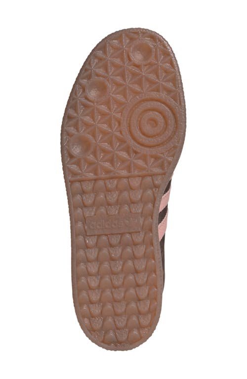 Adidas Originals Adidas Sambae Sneaker In Dark Brown/mauve/gum M2