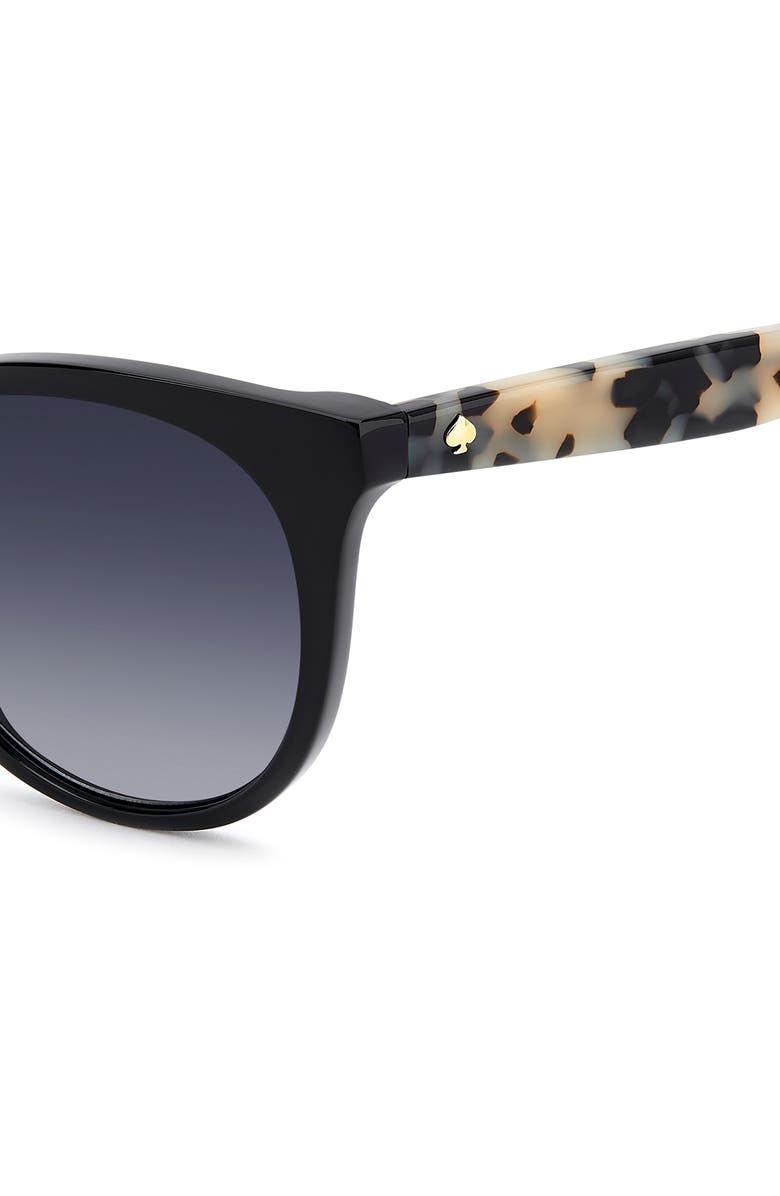 Kate Spade New York karlee 53mm gradient round sunglasses, Alternate, color, 