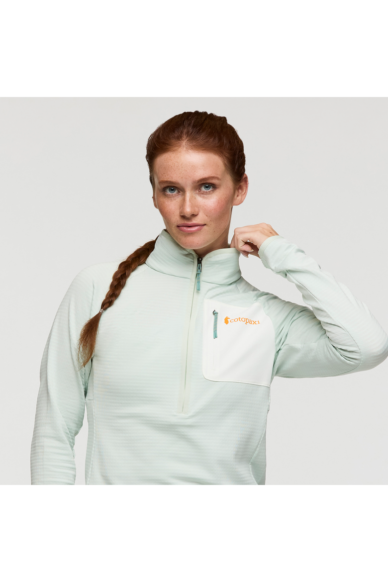 Otero Fleece Half-Zip Pullover - Women's, Alternate, color, Iceberg